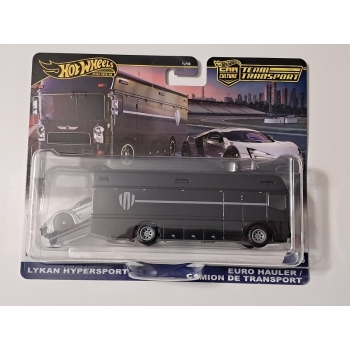 Hot Wheels 1:64 Team Transport - Lykan HyperSport on Euro Hauler